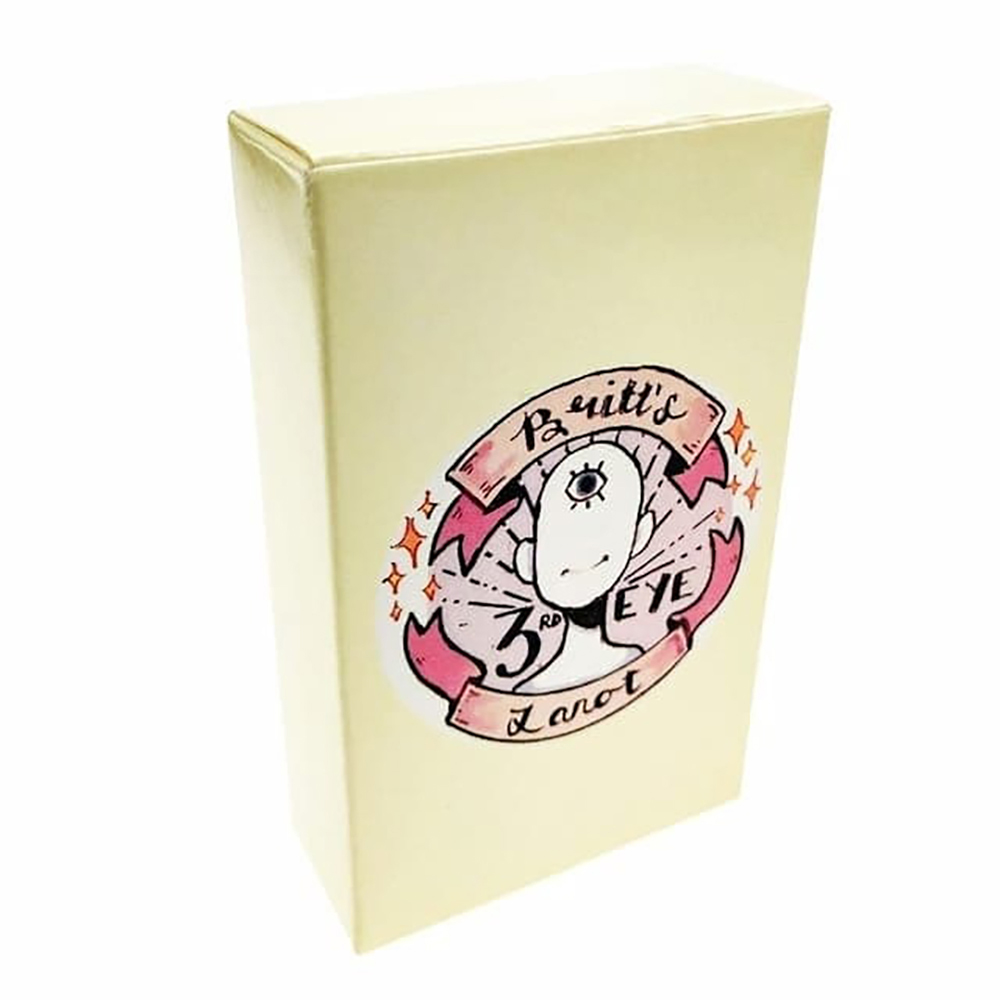 [Size Gốc] Bài Tarot Britt's Third Eye 78 Lá 7x12 Cm Phủ UV Bóng Giấy Dày Dặn Đá Thanh Tẩy