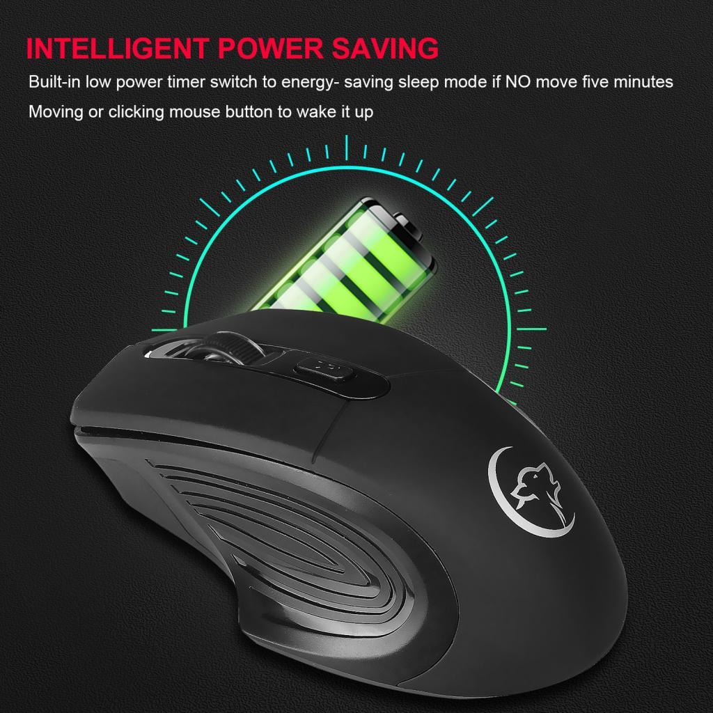 Laptop Wireless Mouse Silent 2400dpi 2.4G