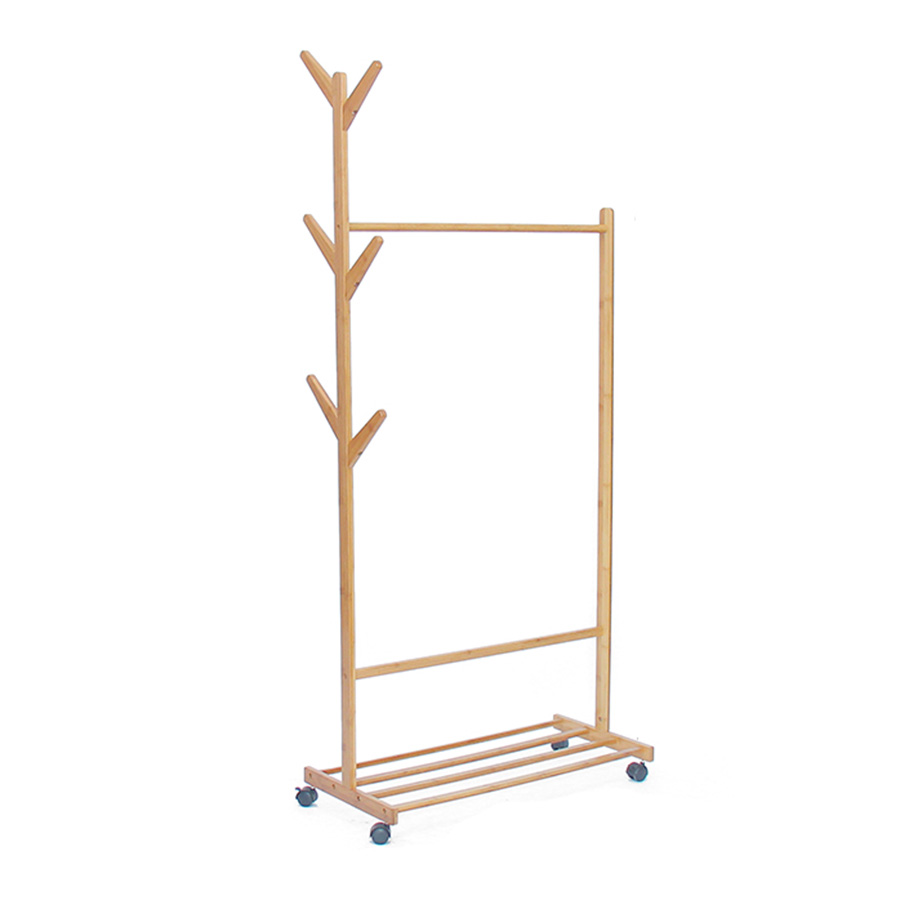 Cây treo quần áo tre ngang 60 cm