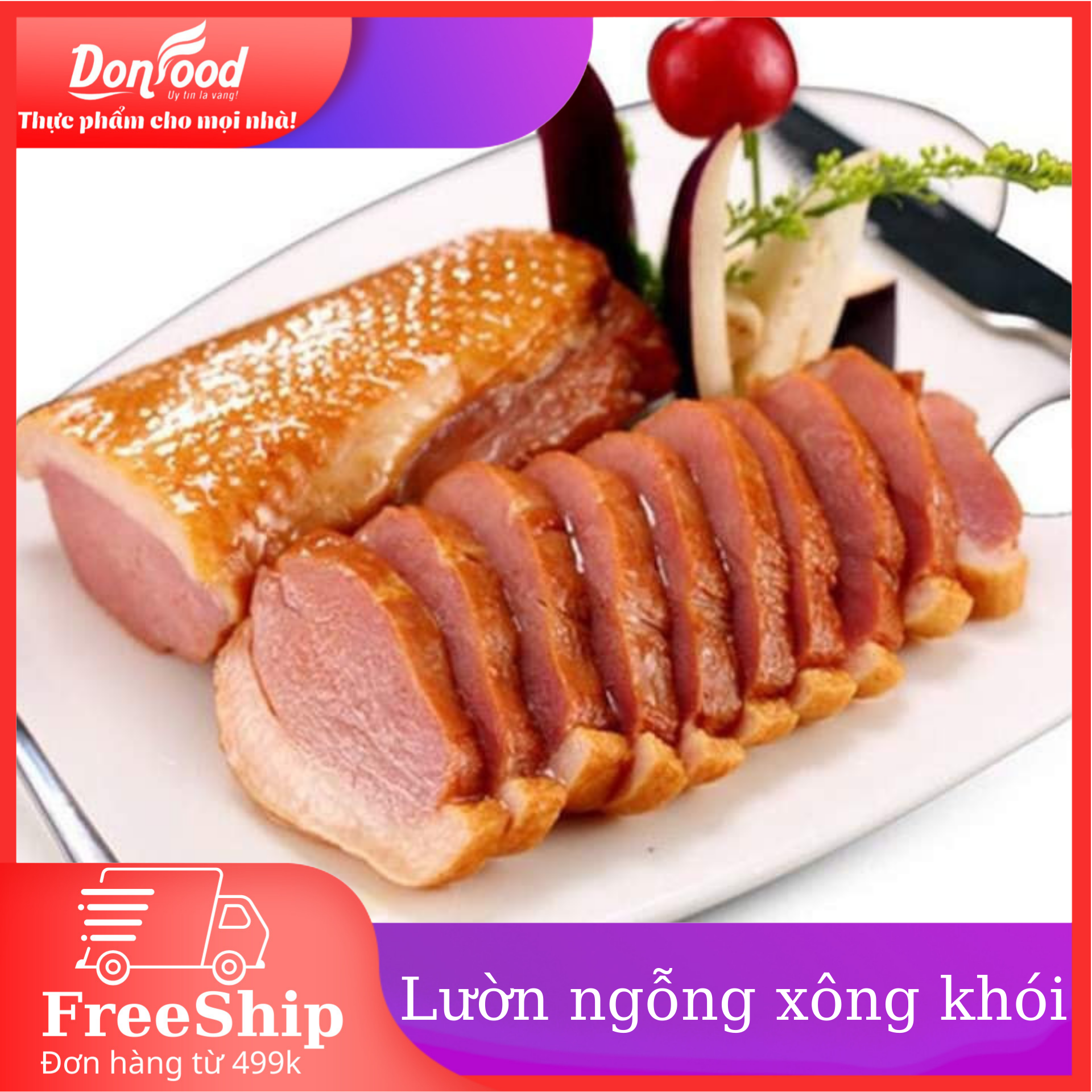 -Lườn Ngỗng Nga xông khói -250gr