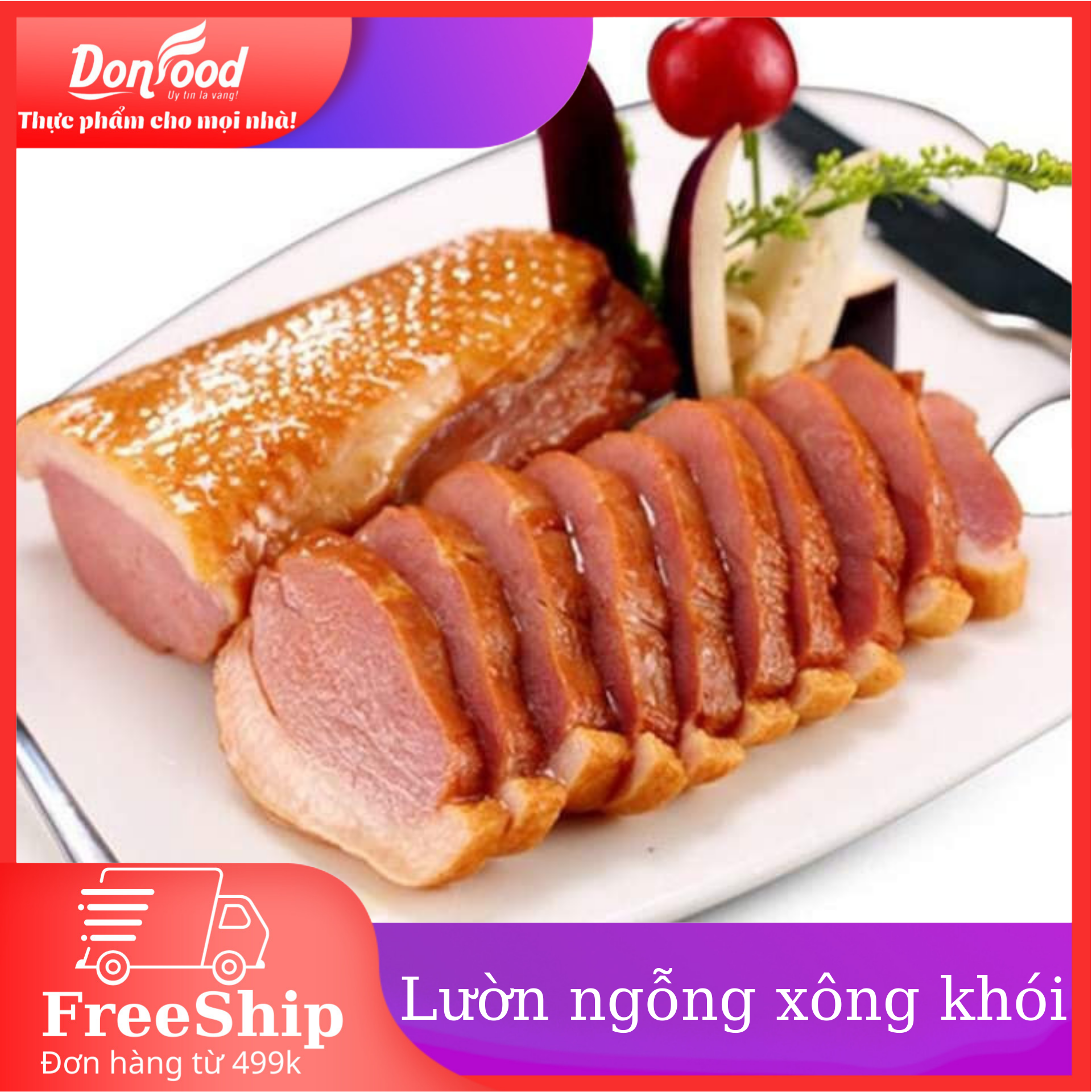 [ Chỉ giao HN] -Lườn Ngỗng Nga xông khói -250gr