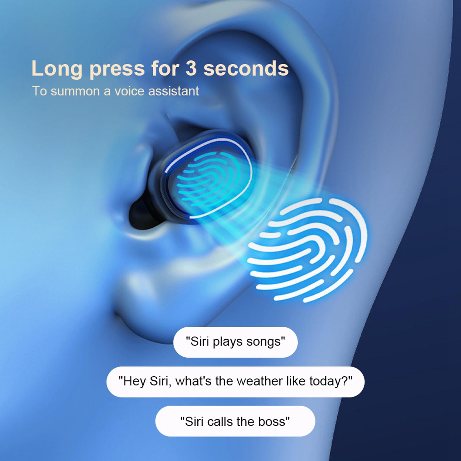 Bluetooth 5.2 TWS Earbuds TWS Headphones Stereo In Ear Touch Control