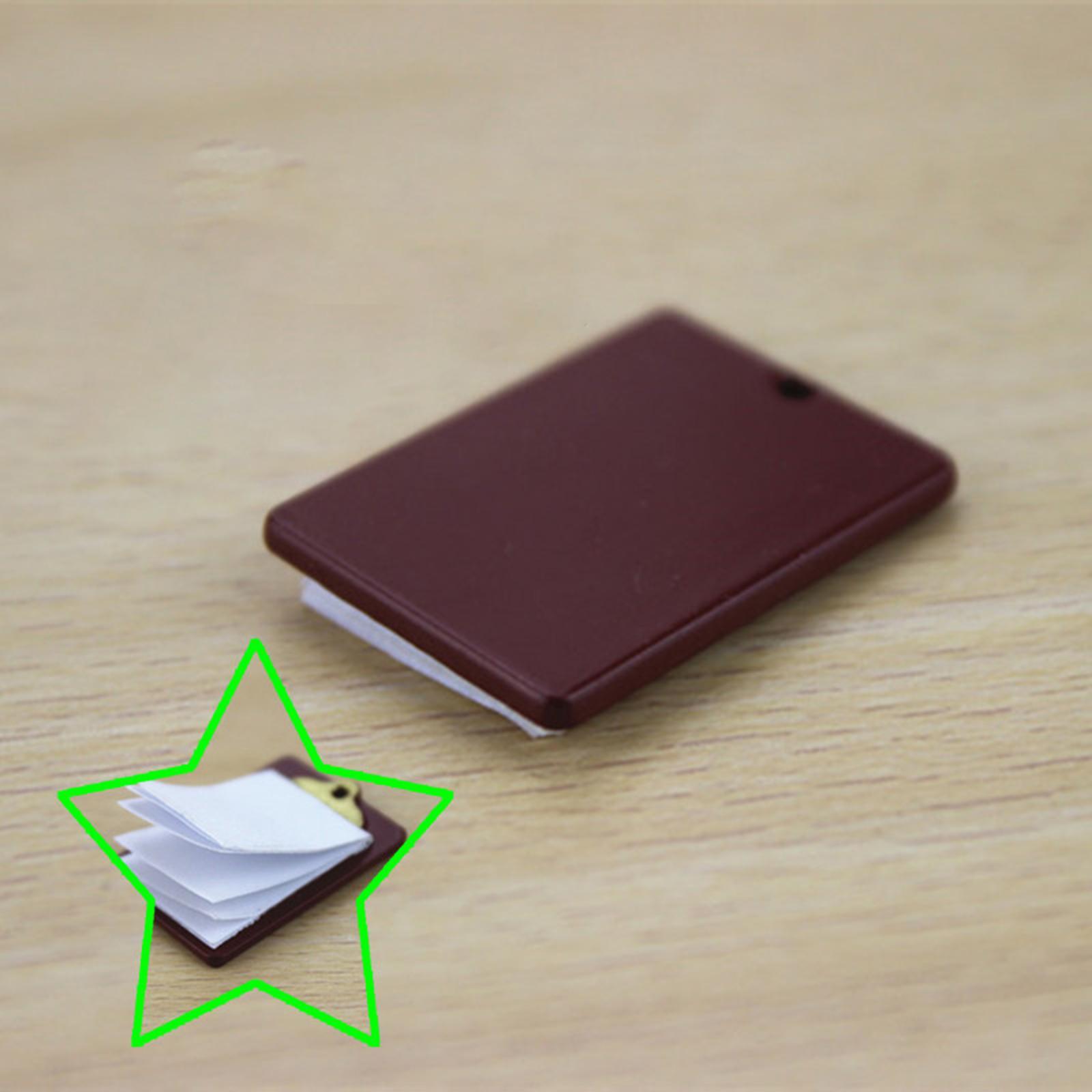 Mini Paper Clipboard Mini Clipboard with Paper Dollhouse Furniture for Kids