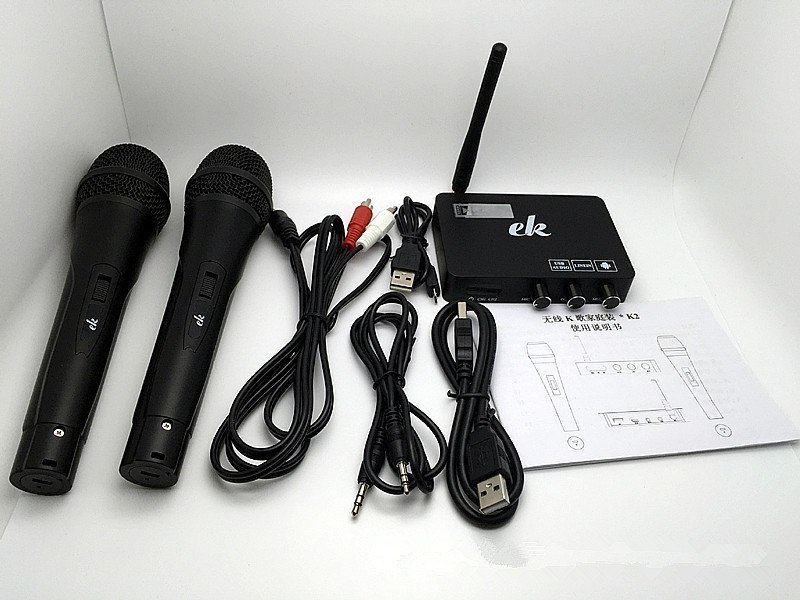 Micro mixer karaoke UHF EK  mixer