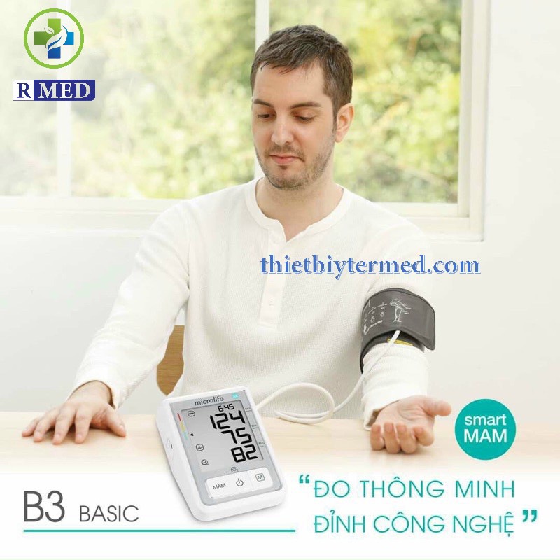 Microlife B3 Basic - Máy Đo Huyết Áp Bắp Tay