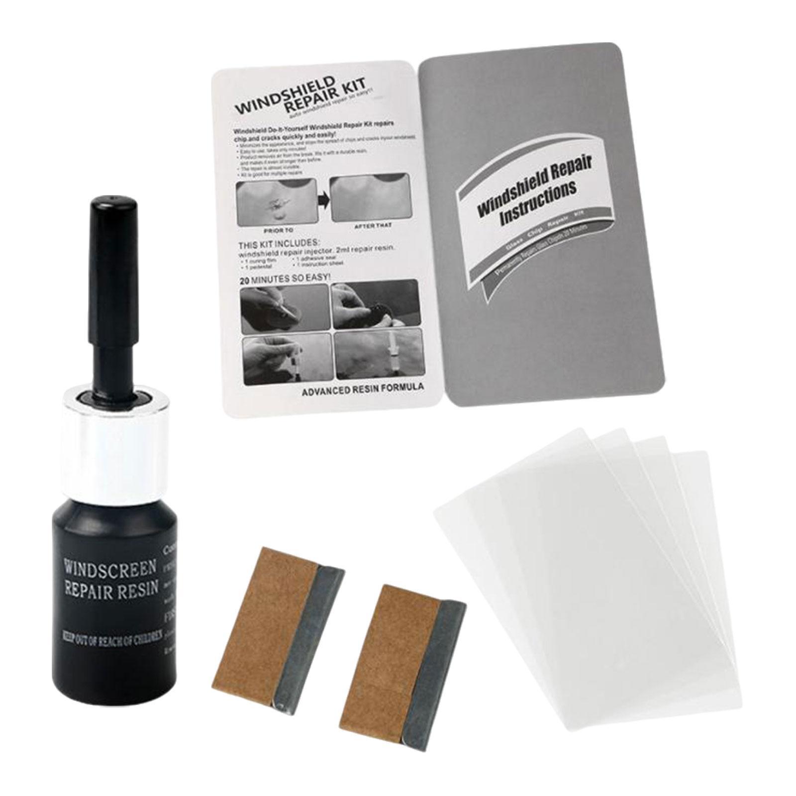 Car Windshield Crack Repair Resin Vehicle Glass ,DIY Windscreen Tool, Easy to Use ,Automotive Repair Fluid for Lightweight
