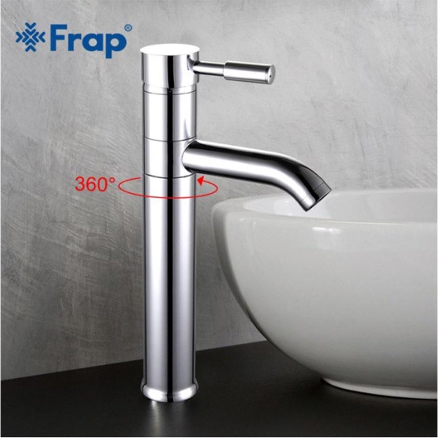 VÒI LAVABO NGA NHẬP KHẨU FRAP F1052-2 - HÀNG CHÍNH HÃNG - VÒI CAO LẮP BÀN ĐÁ