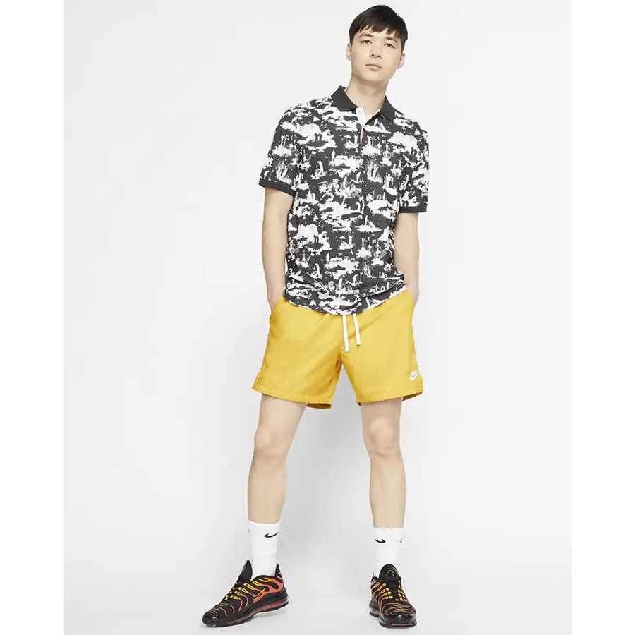 Áo Polo tay ngắn thể thao Nam NIKE ASTHENIKEPOLOGLFTOILE AV5245