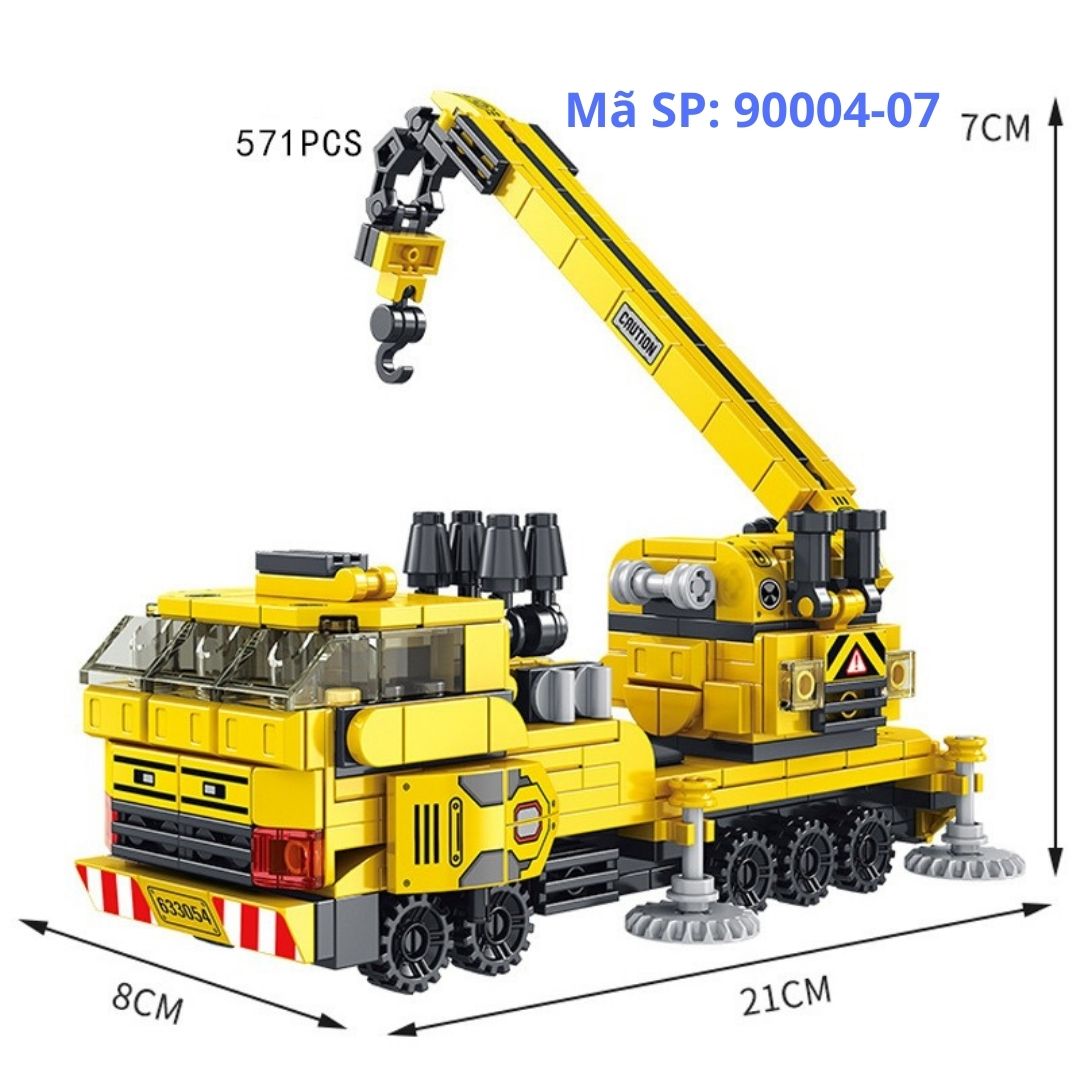 Đồ chơi lắp ráp mô hình ô tô máy bay lâu đài người máy robot thông minh cỡ lớn EASYKIDS giúp trẻ phát triển trí tuệ