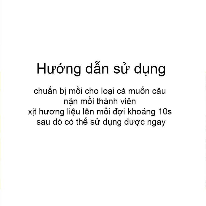 Mồi cá dạng xịt