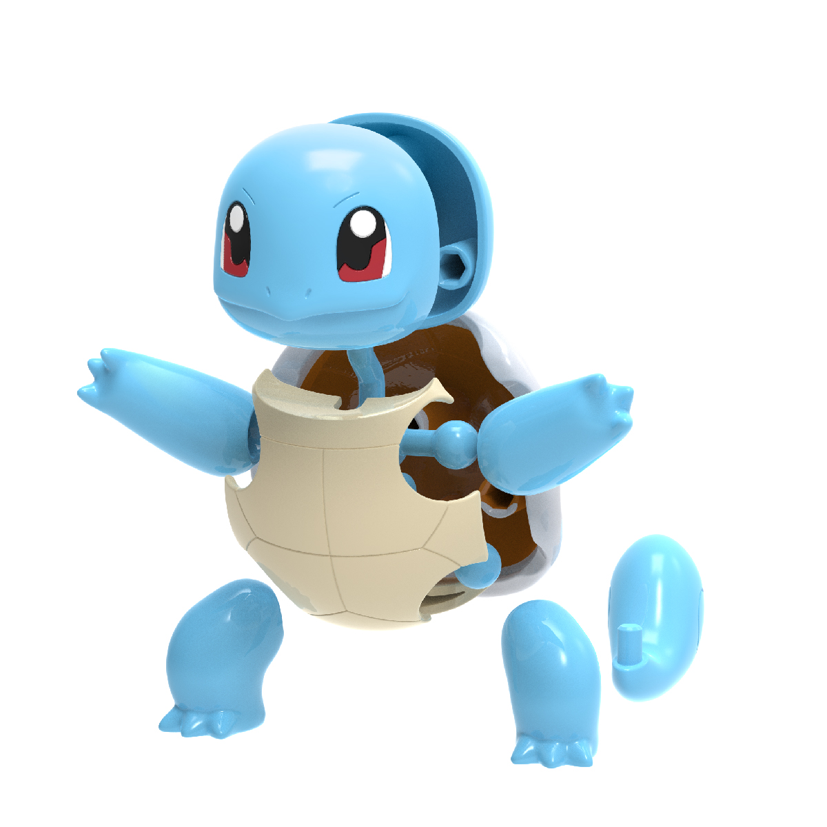Đồ Chơi Lắp Ráp Nhân Vật Pokemon Rùa Nước Squirtle POKEMON TOYS 8124