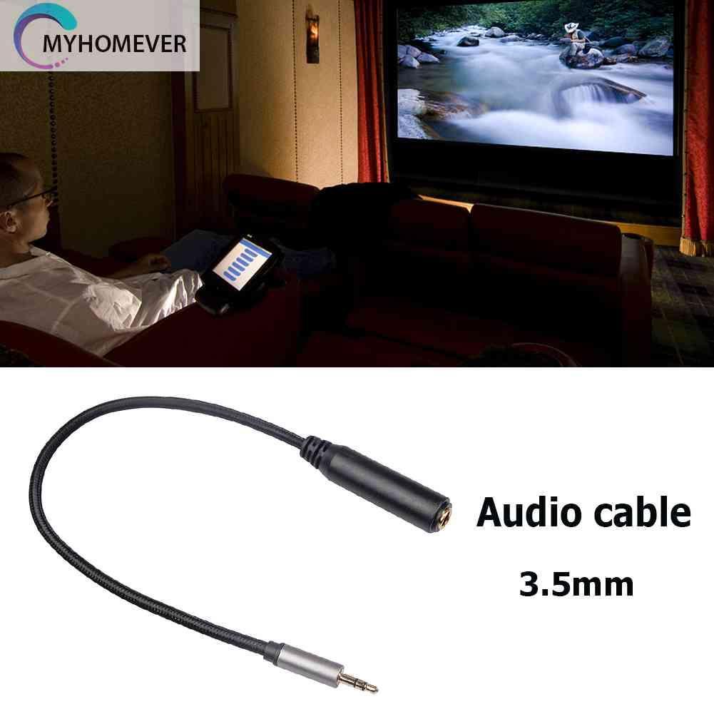 Set 2 Dây Cáp Âm Thanh Chuyển Đổi Đầu Cắm 3.5mm Sang Ổ Cắm 6.35mm Chuyên Dụng Cho Điện Thoại