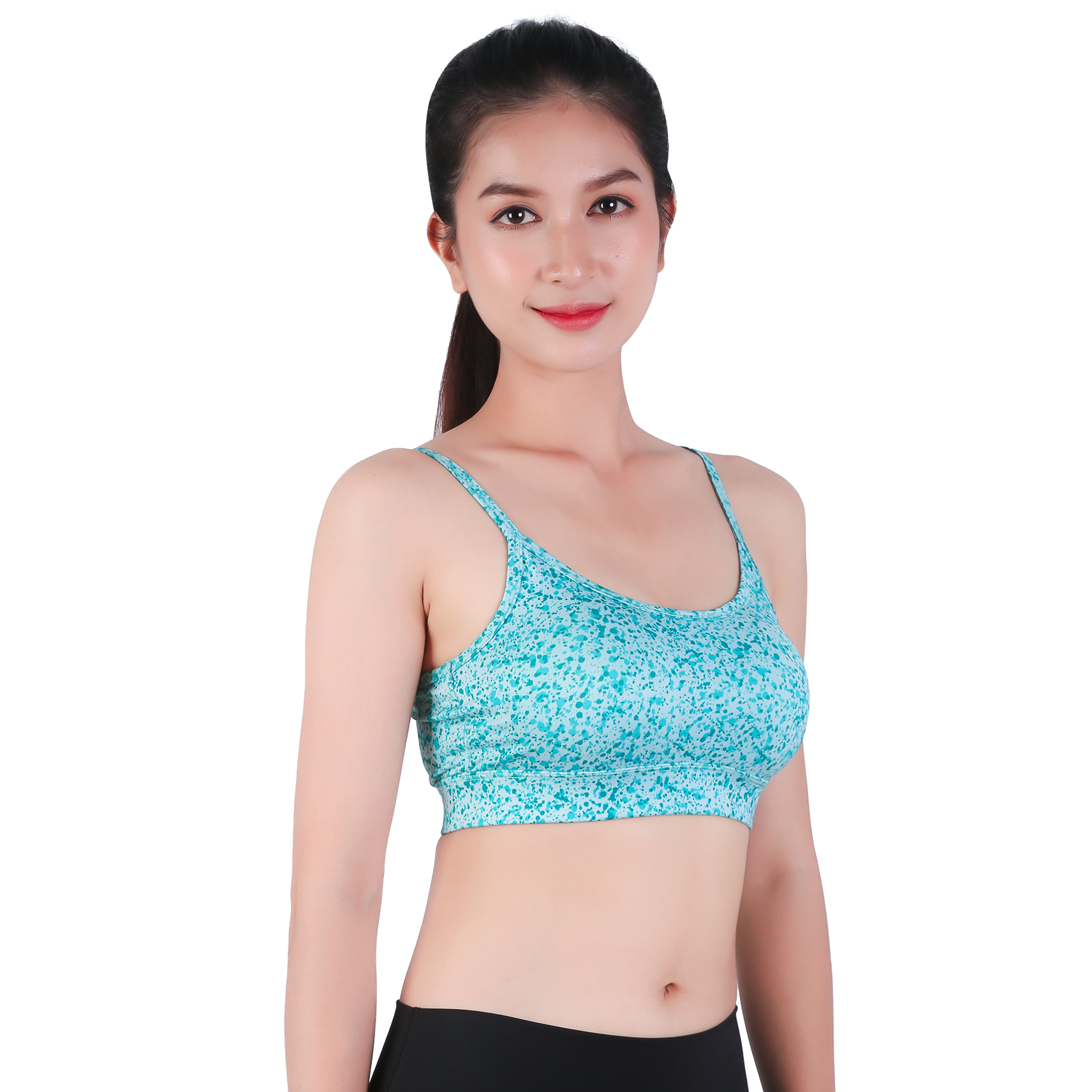 Áo Bra 2 dây thể thao nữ tập Gym, Yoga Fitme Rho