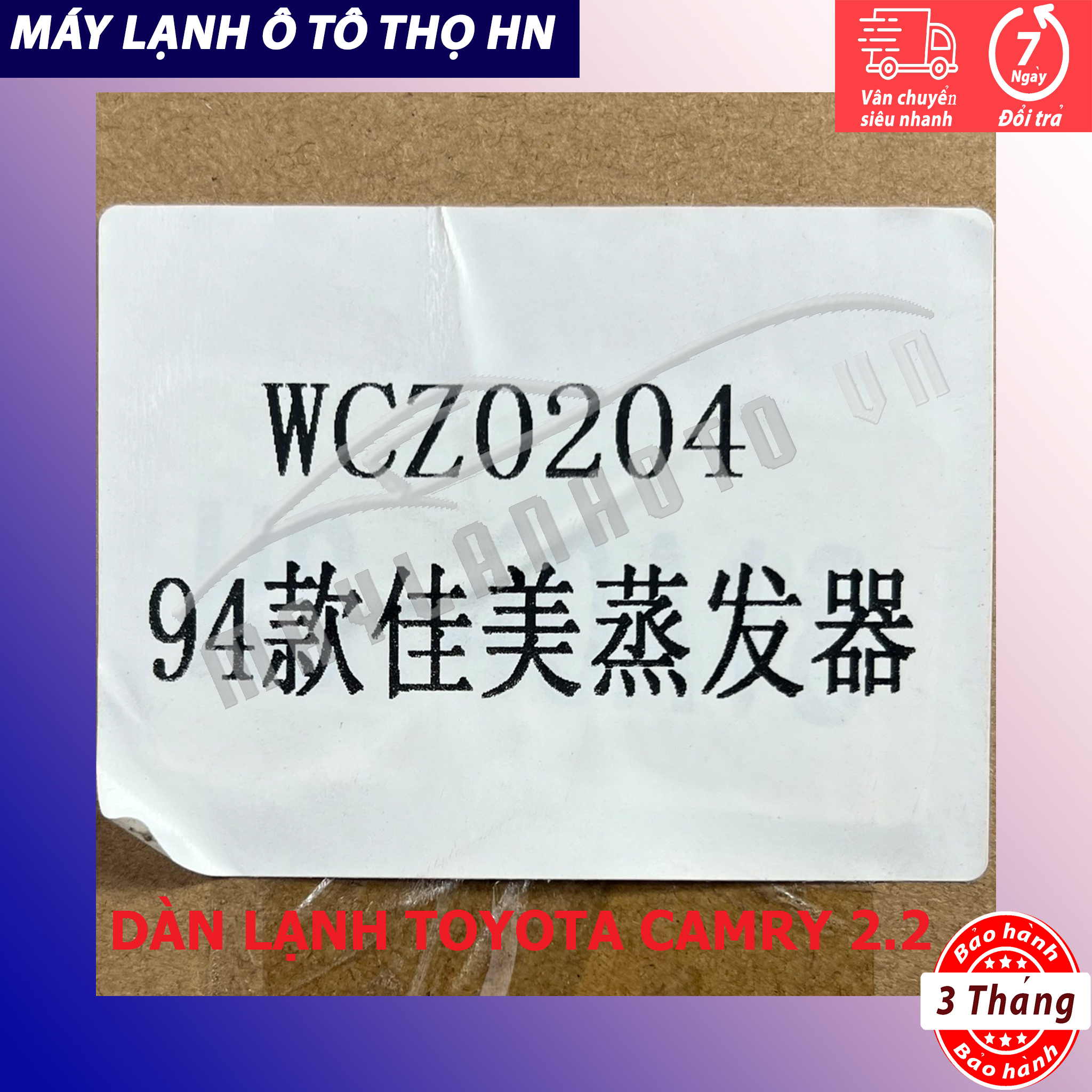 Dàn  lạnh Toyota Camry 2.2 - 3.0 1996 1997 1998 1999 2000 hàng Trung Quốc 96 97 98 99 00