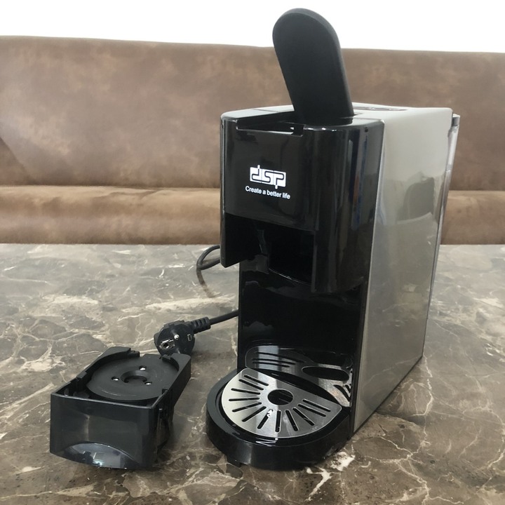 Máy pha cà phê 3 trong 1 thương hiệu cao cấp DSP KA3046 - Công suất: 1450W - Hàng Nhập Khẩu