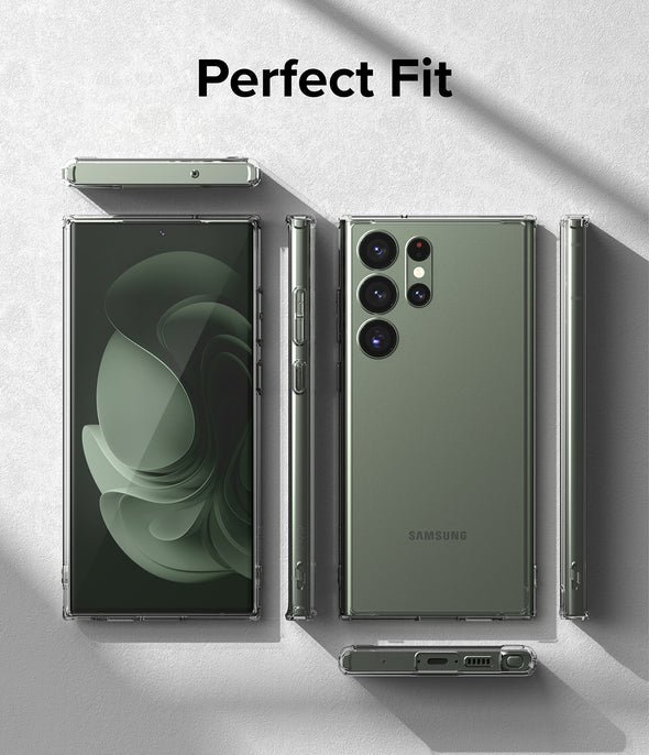 Ốp Lưng Case Trong Suốt Ringke Fusion Dành Cho Samsung Galaxy S23 Ultra - Hàng Chính Hãng
