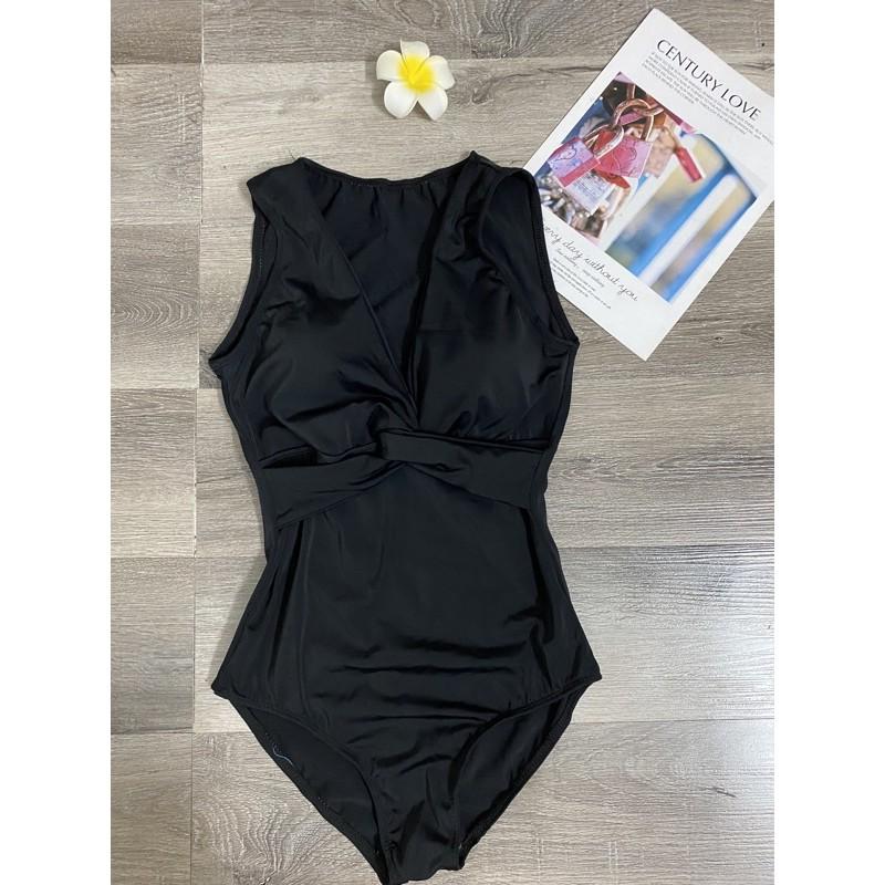 Bikini liền mảnh 2 dây xoắn trước ngực