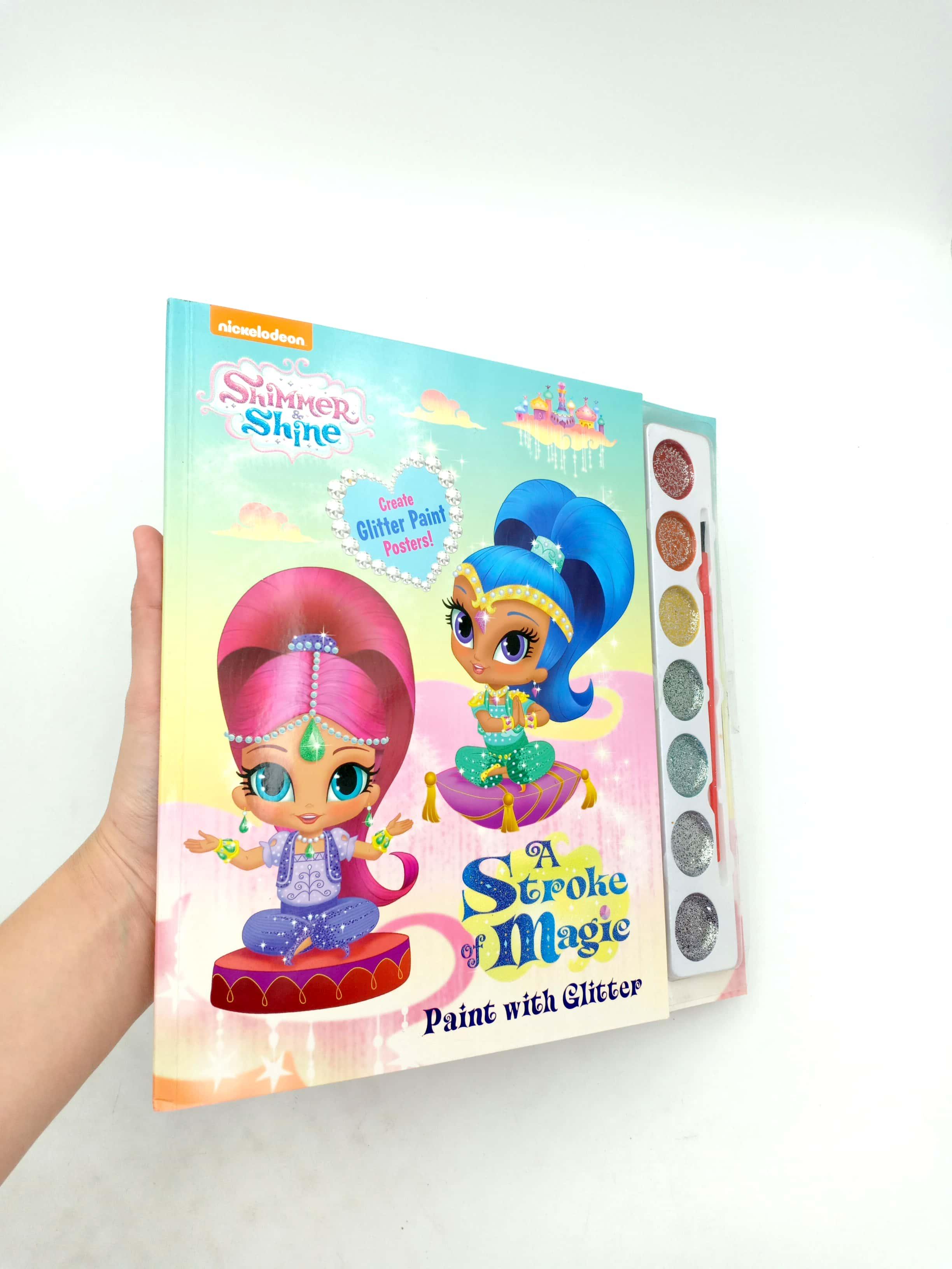 Shimmer &amp; Shine Paint W/ Glitt