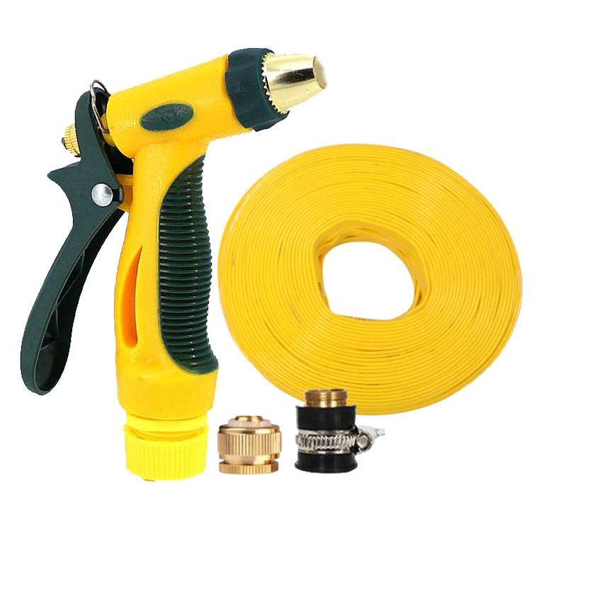 Bộ dây vòi xịt nước rửa xe, tưới cây tăng áp 3 lần,loại 20M  206317