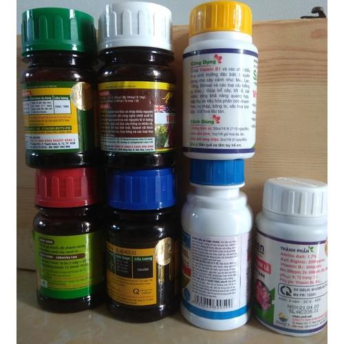 COMBO 7 loại chăm sóc dưỡng cây sau khi ra hoa - chai 100ml