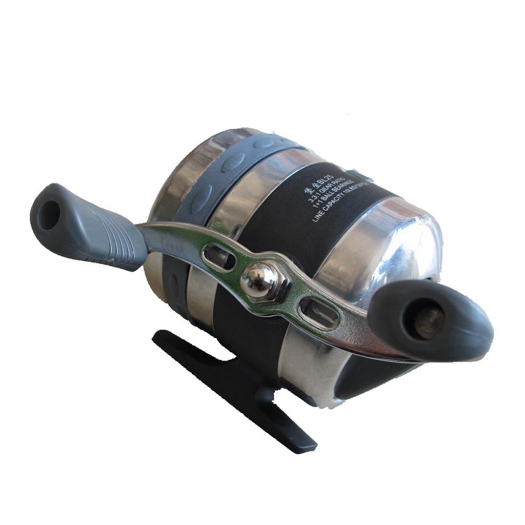 Stainless Steel Spincast Fishing Reel 1+1BB 3.1:1 Saltwater Under-spin Reel