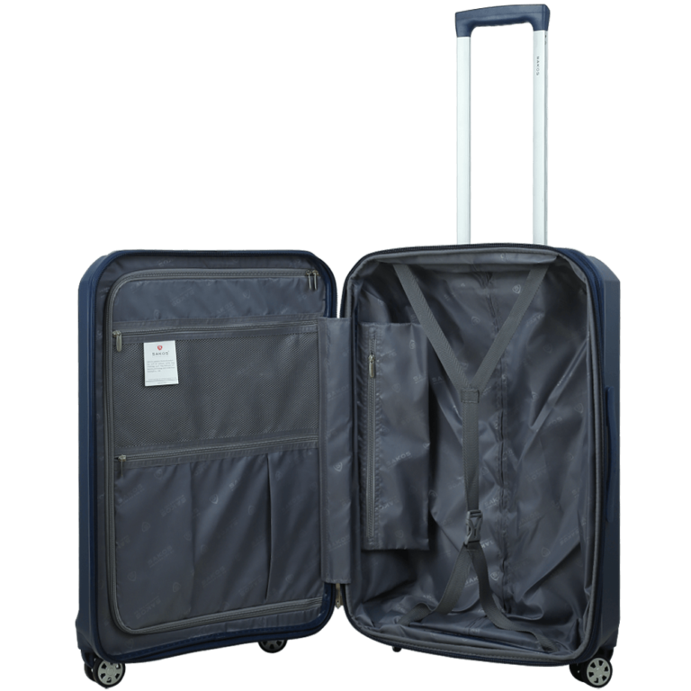 Vali Kéo Nhựa Du Lịch SAKOS PIONERO - Size M (24inch)/ Ký Gửi (Trung) - Khóa TSA - Nhựa PP