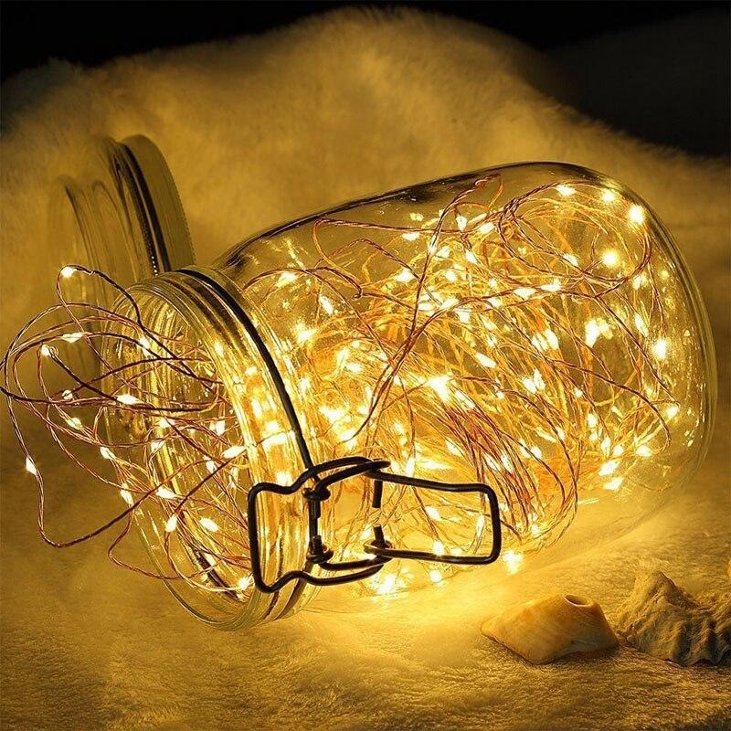 Dây Đèn Led Trang Trí Dc5V Usb 10m Điều Khiển Từ Xa