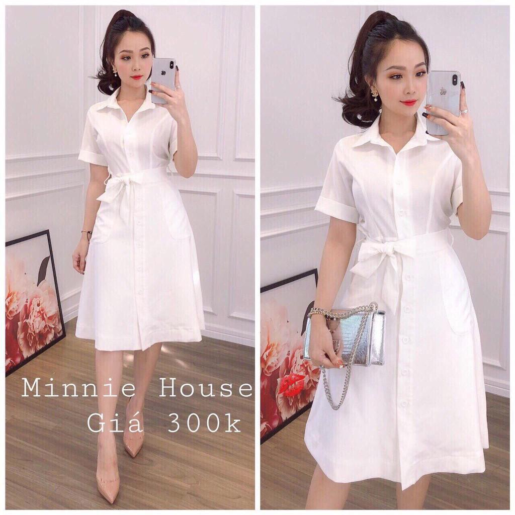 ĐẦM SƠ MI TAY LỠ HÀNG NHẬP QUẢNG CHÂU CAO CẤP