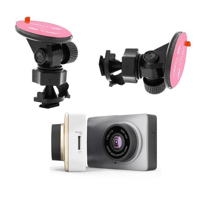 Giá treo Camera hành trình chân gài, đế dính 3M ,chắc chắn không bị rơi rụng -Hàng Nhập Khẩu