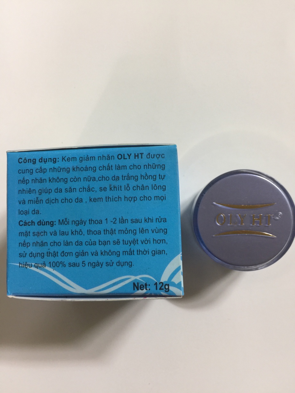 KEM GIẢM NHĂN - DƯỠNGTRẮNG DA - CHỐNG NẮNG - (OLY HT12g) Hàng Chính Hãng