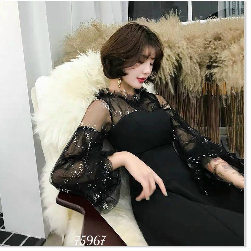 ĐẦM LỤA VOAN TAY LỠ CỰC XINH