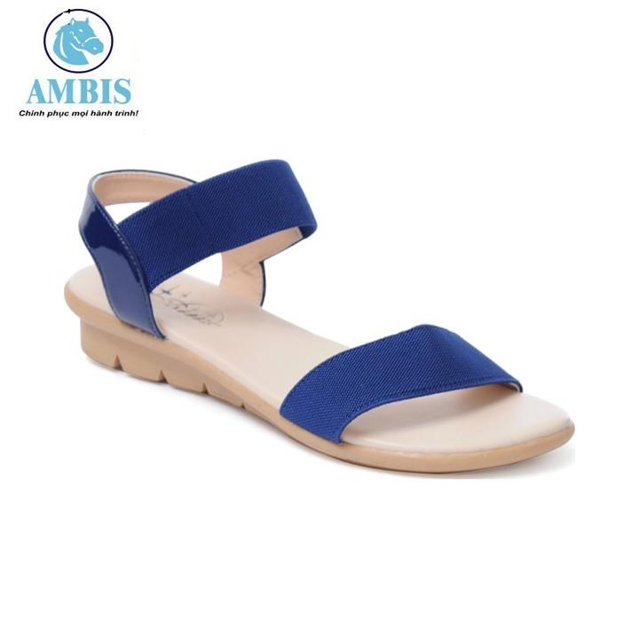 Dép Sandal nữ đế bằng DTW05188_XDG