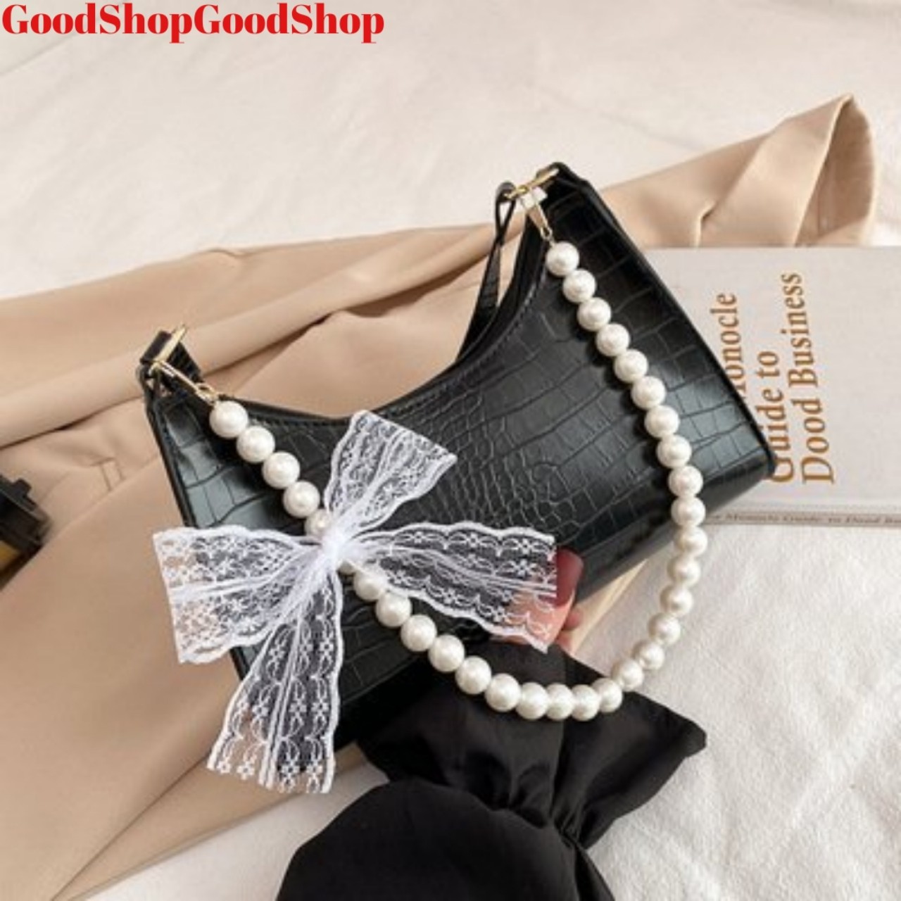 Túi nữ kẹp nách, đeo vai, xách tay cao cấp phối màu sành điệu thời trang đi chơi, dự tiệc G0076 bền đẹp