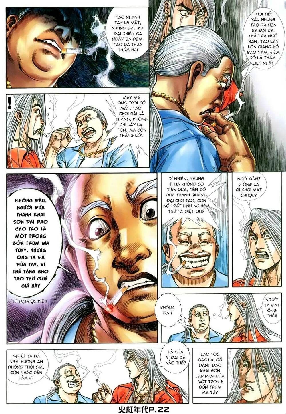 hỏa hồng niên đại hắc cốt đường chapter 143 18