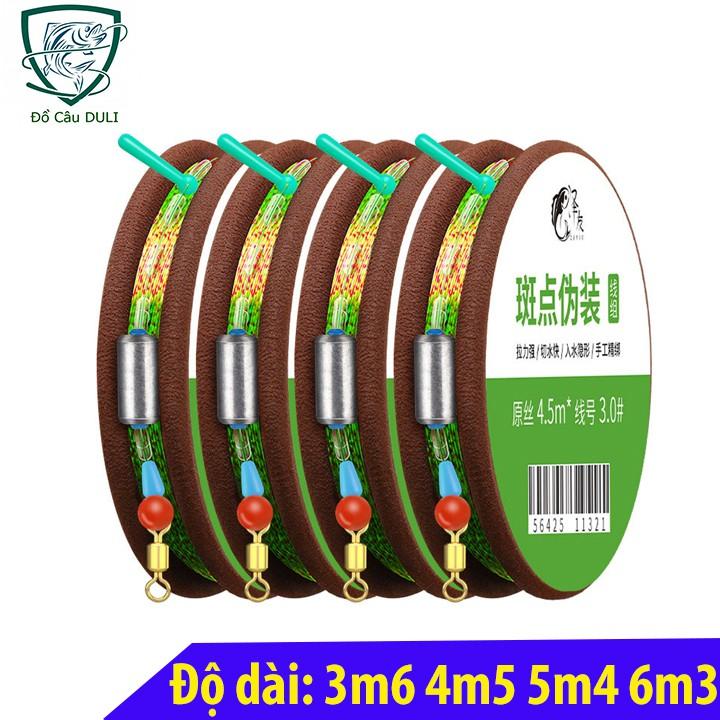 Dây Trục Câu Đài Buộc Sẵn Cước Câu Cá Tàng Hình DC-4 tàng hình