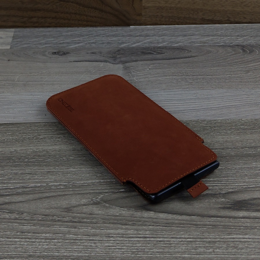 Bao Da Dây Rút dành cho Samsung Galaxy S10 Plus Da Bò