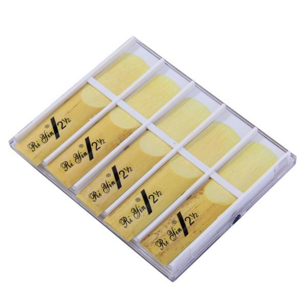 10pcs bE High Quality Premium cane Saxophone Reeds Strength 2.5 Reeds Free Ship
