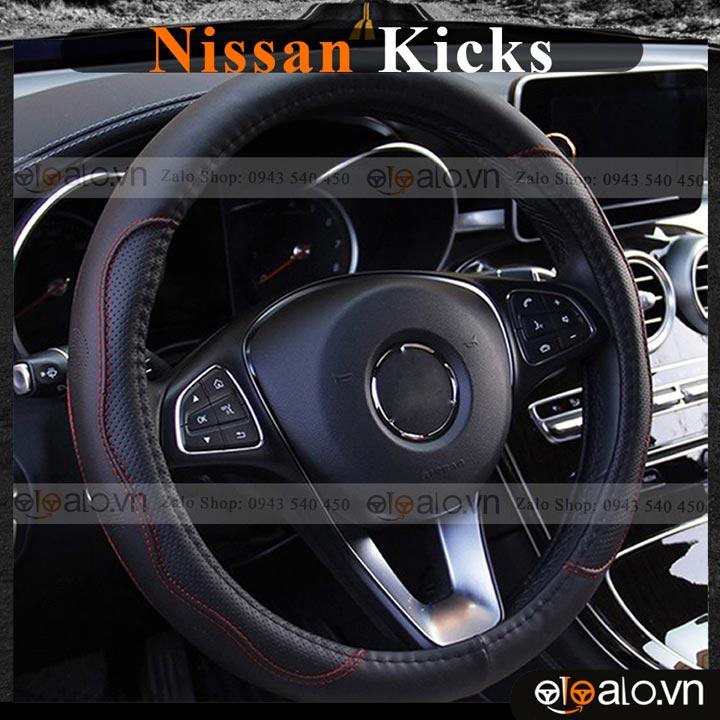 Bọc volang ô tô dành cho xe Nissan Kicks da PU cao cấp - OTOALO