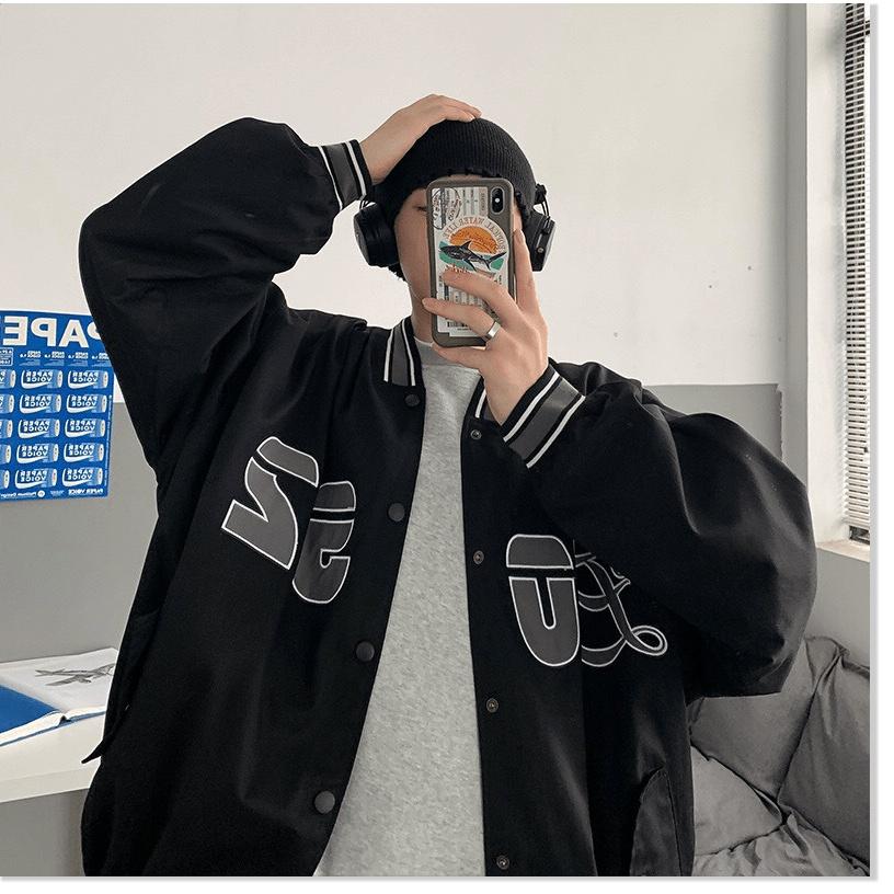 Áo khoác dù bomber unisex