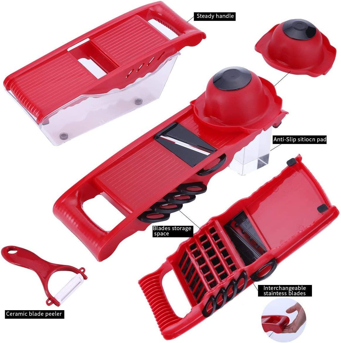 Máy Thái Rau Củ Quả Đa Năng 7 Trong 1