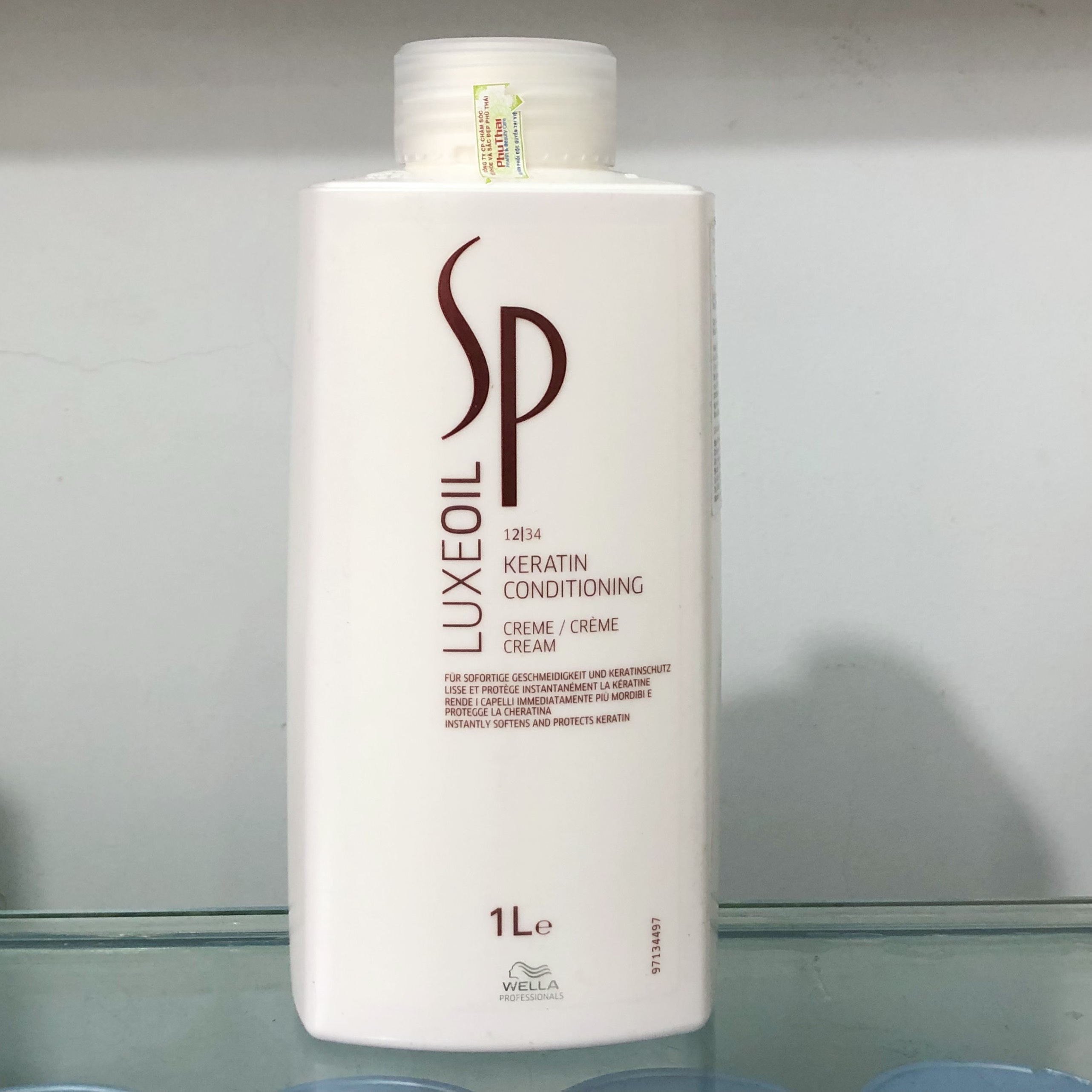 DẦU XẢ WELLA SP LUXEOIL KERATIN PROTECT SIÊU MỀM MƯỢT PHỤC HỒI TÓC ĐỨC 1000ML