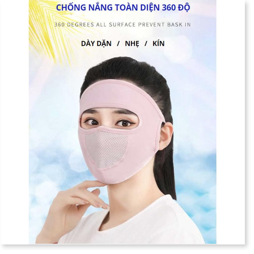 BỘ 2 MẶT NẠ CHỐNG NẮNG, CHỐNG TIA CỰC TÍM cao cấp