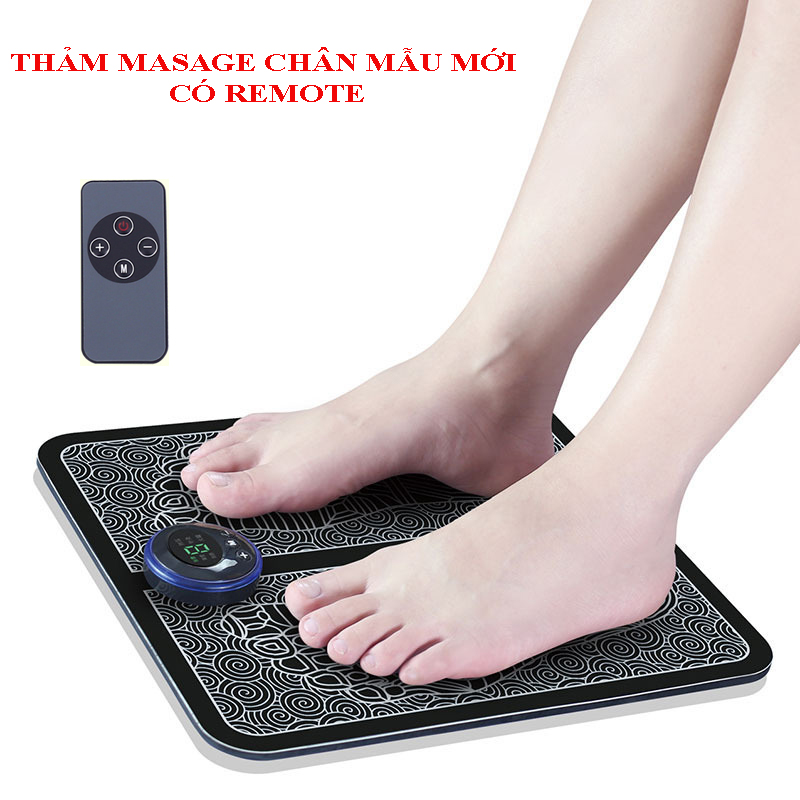 Thảm Massage Chân Thư Giãn Trị Liệu Nhức Mỏi Chân SDGOLD, Hàng Loại 1 Có Remote - Hàng Chính Hãng