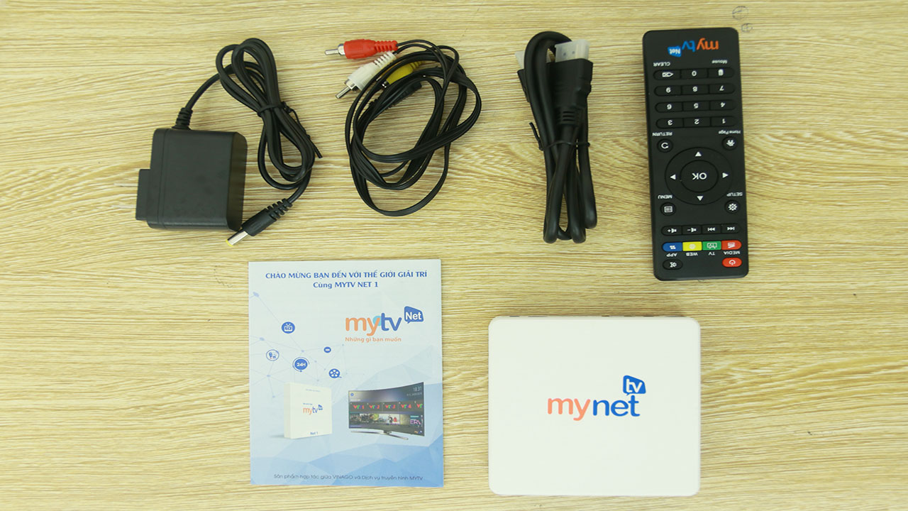 Android Box Mytv net  Phiên bản Ram 2G/16G 4G/32G có điều khiển giọng nói - Xem 200 Kênh truyền hình miễn phí - Hàng Chính Hãng