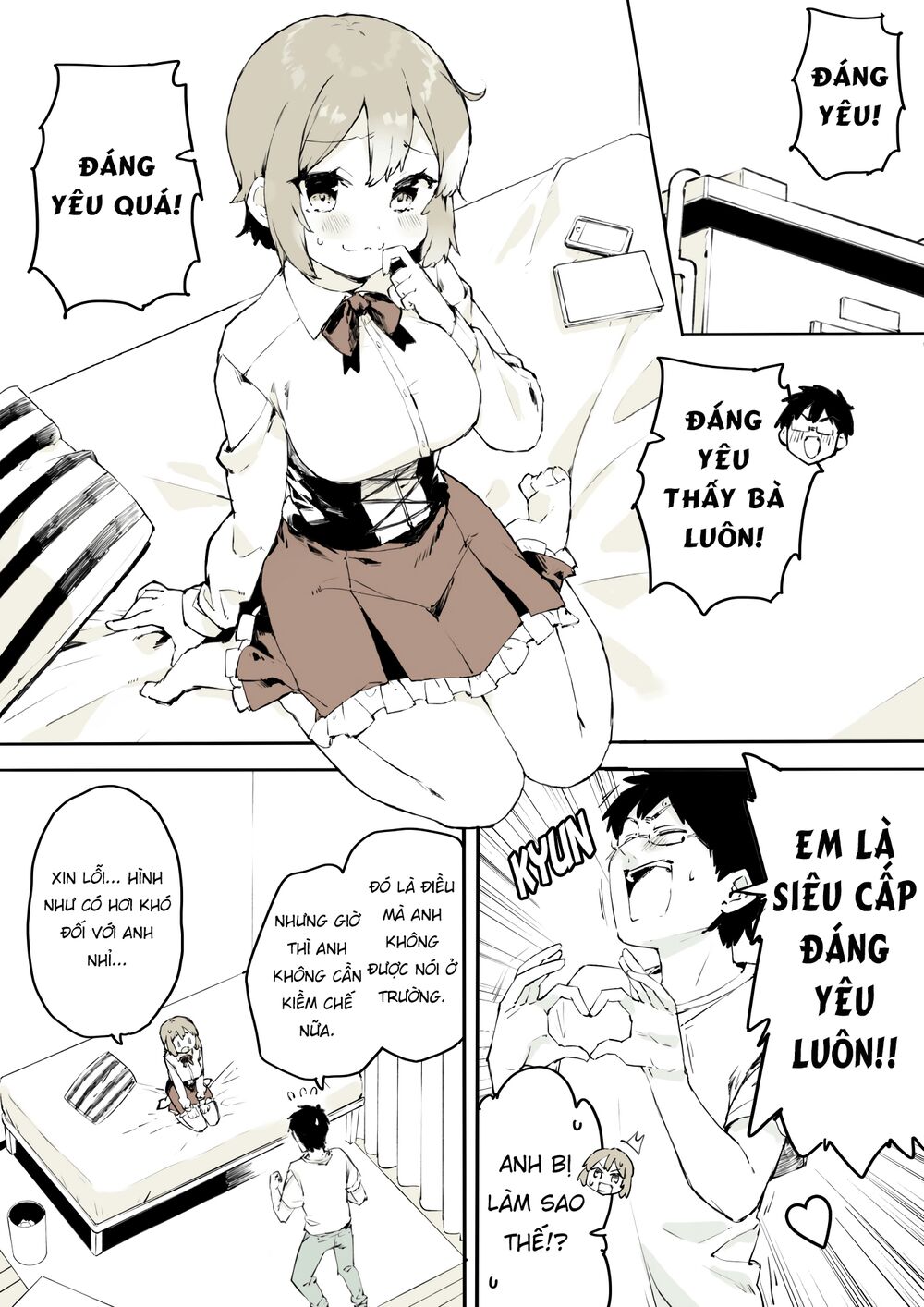 mình không thể ngừng crossdress được... chapter 21 1