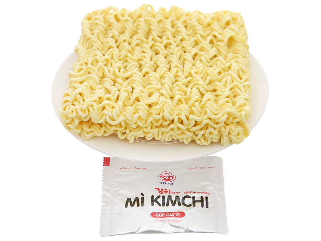 Thùng 20 Gói Mì Ottogi Kim Chi (120g x 20)