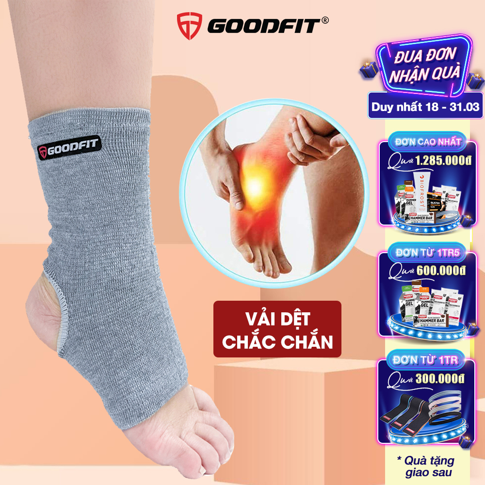 Tất bảo vệ cổ chân, bó gót chân GoodFit GF616A