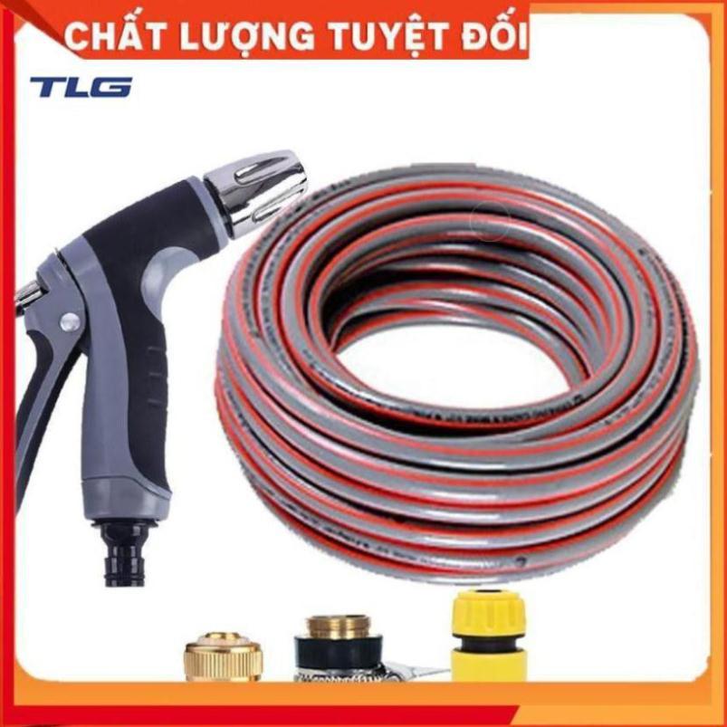 Bộ dây và vòi xịt rửa xe tưới cây tăng áp 7-10M 206817