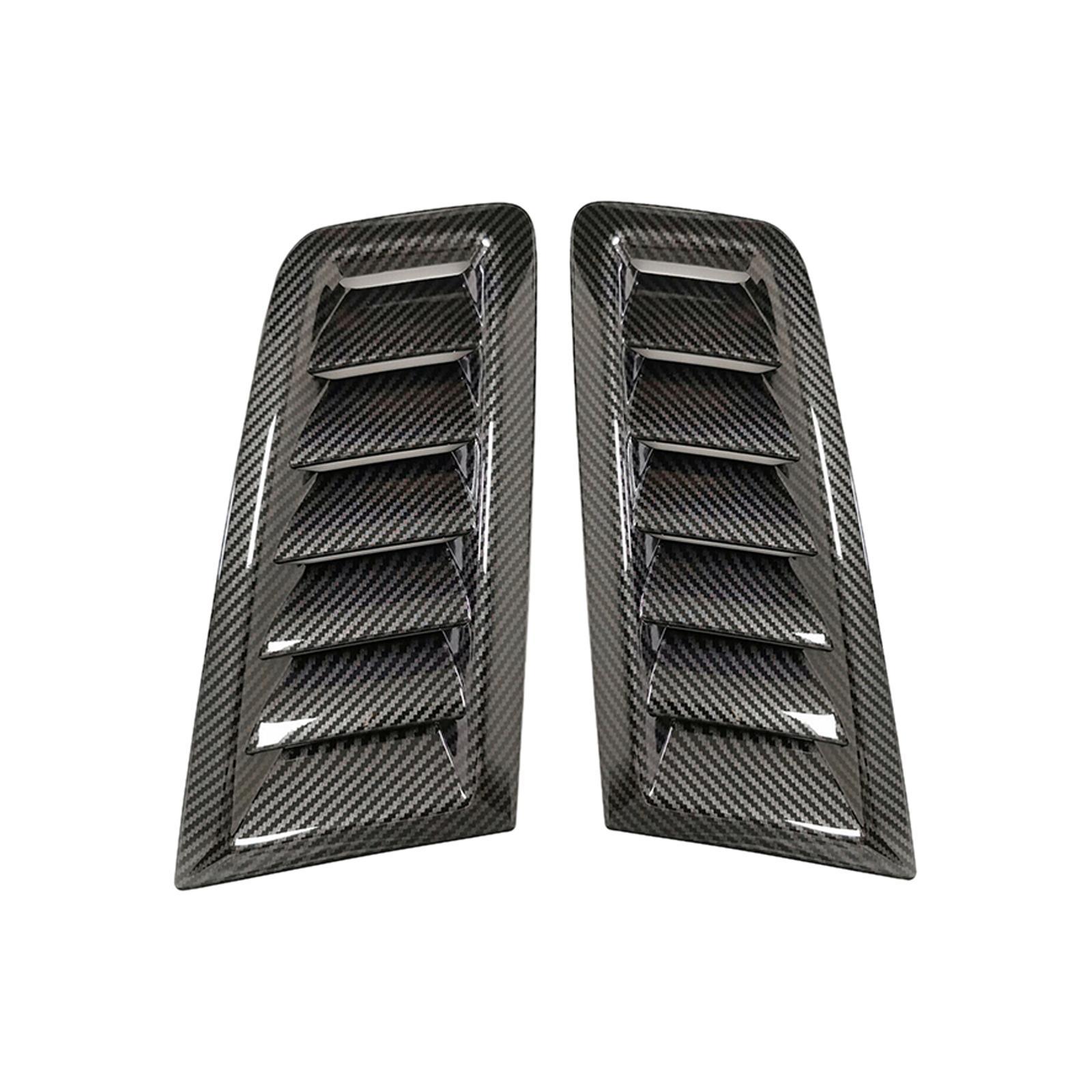 2 Pieces Bonnet Vents Hood Modified Accessory for Focus RS