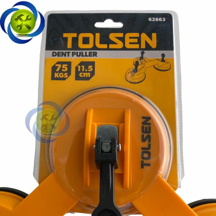 Tay hít kính - hít gạch Tolsen 62663 loại 3 chấu